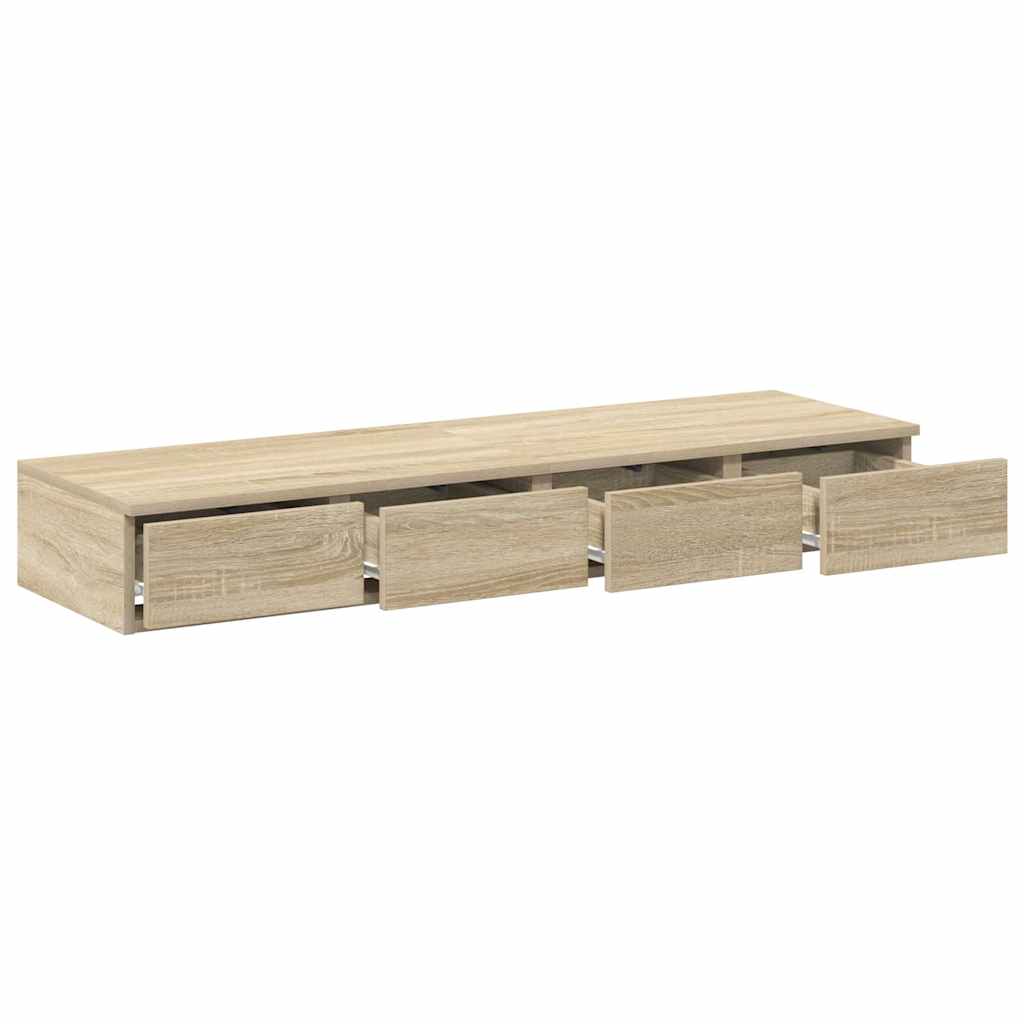 Zásuvky Pod Postel Sonoma Dub 120 X 36,5 X 16,5 Cm