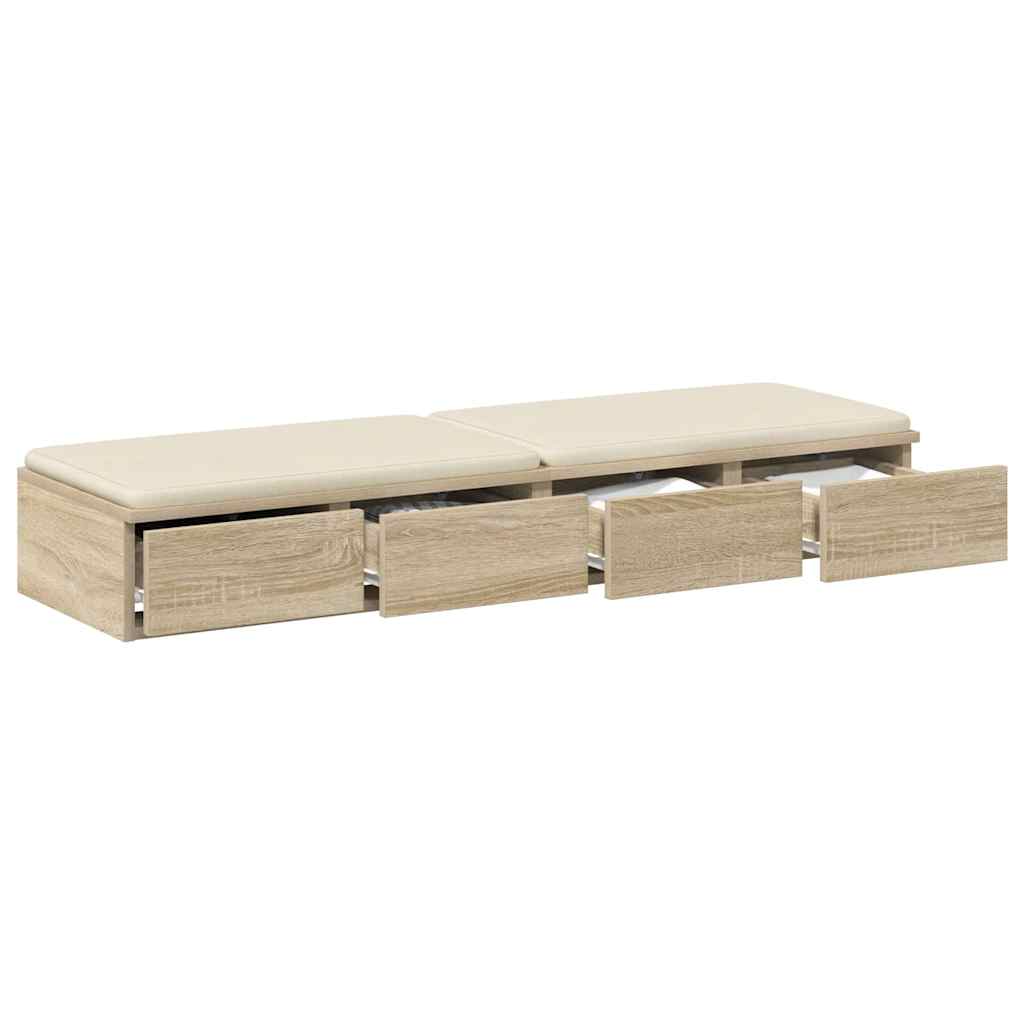 Zásuvky Pod Postel Sonoma Dub 120 X 36,5 X 16,5 Cm