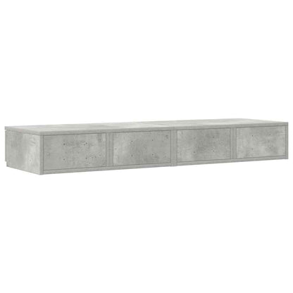 Zásuvky Pod Postel Betonově Šedá 120 X 36,5 X 16,5 Cm