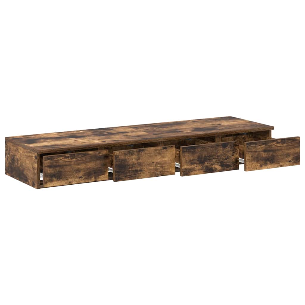 Zásuvky Pod Postel Kouřový Dub 120 X 36,5 X 16,5 Cm