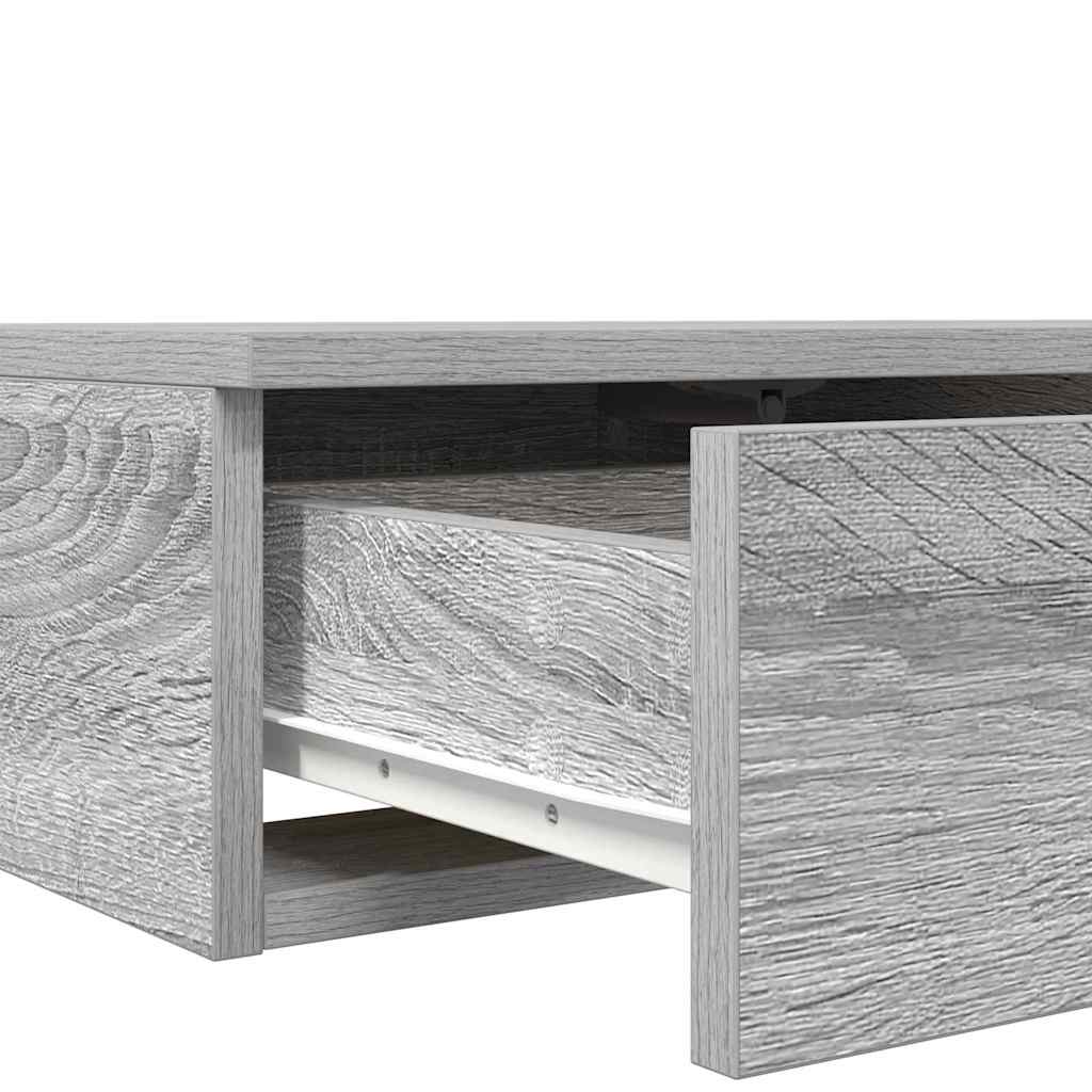 Zásuvky Pod Postel Šedá Sonoma 120 X 36,5 X 16,5 Cm