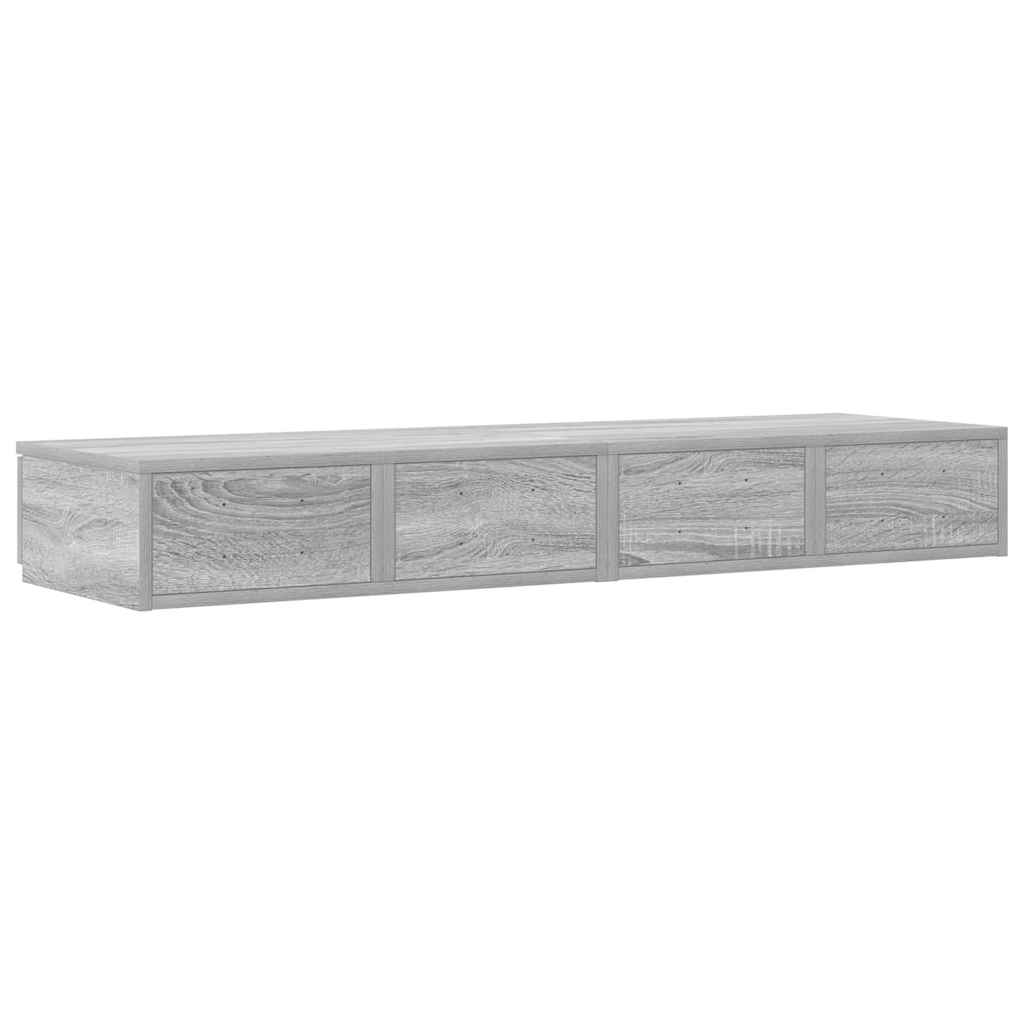 Zásuvky Pod Postel Šedá Sonoma 120 X 36,5 X 16,5 Cm
