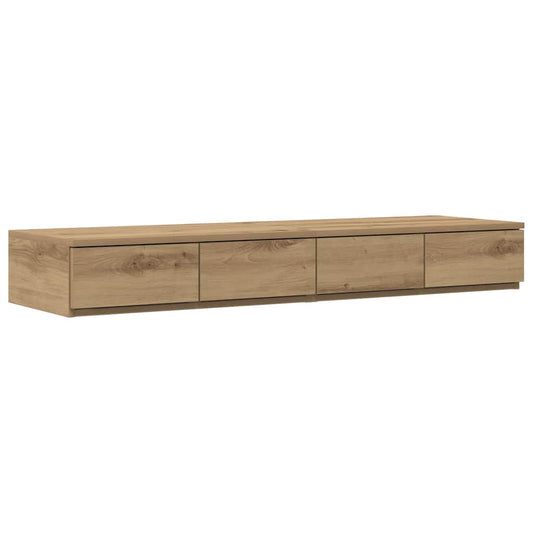 Zásuvky Pod Postel Artisanový Dub 120 X 36,5 X 16,5 Cm