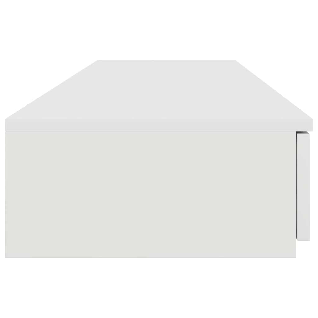 Zásuvky Pod Postel Bílá 140 X 36,5 X 16,5 Cm Kompozitní Dřevo