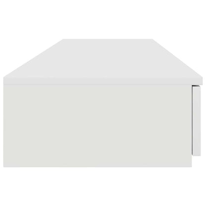 Zásuvky Pod Postel Bílá 140 X 36,5 X 16,5 Cm Kompozitní Dřevo