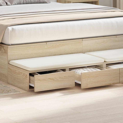 Zásuvky Pod Postel Sonoma Dub 140 X 36,5 X 16,5 Cm