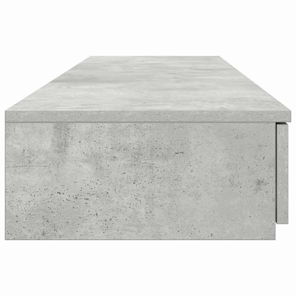 Zásuvky Pod Postel Betonově Šedá 140 X 36,5 X 16,5 Cm