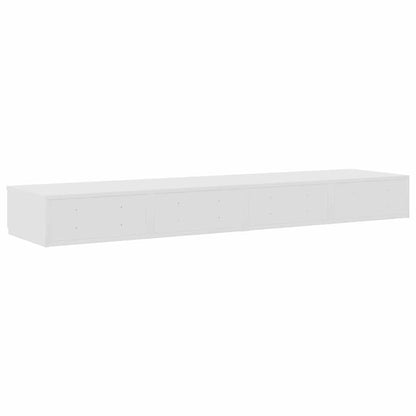 Zásuvky Pod Postel Bílá 150 X 36,5 X 16,5 Cm Kompozitní Dřevo