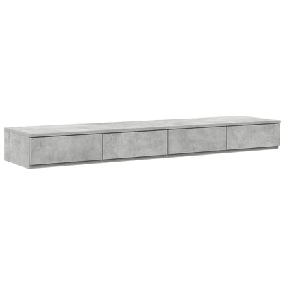 Zásuvky Pod Postel Betonově Šedá 150 X 36,5 X 16,5 Cm