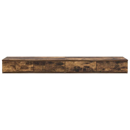 Zásuvky Pod Postel Kouřový Dub 150 X 36,5 X 16,5 Cm