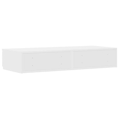 Zásuvky Pod Postel Bílá 75 X 36,5 X 16,5 Cm Kompozitní Dřevo