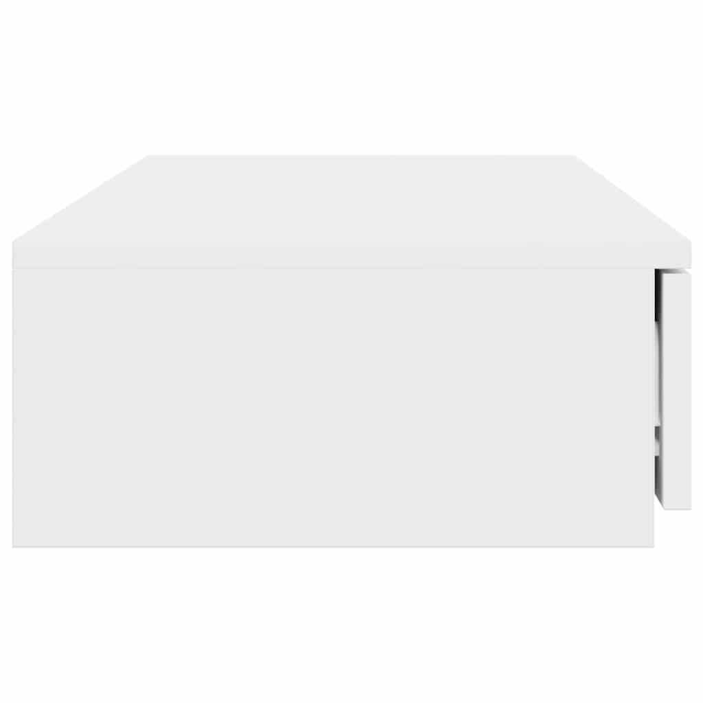 Zásuvky Pod Postel Bílá 75 X 36,5 X 16,5 Cm Kompozitní Dřevo