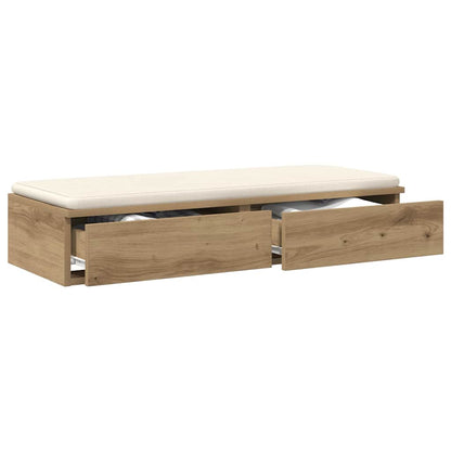 Zásuvky Pod Postel Artisanový Dub 75 X 36,5 X 16,5 Cm