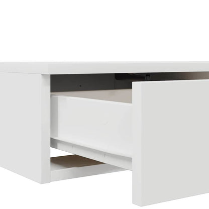 Zásuvky Pod Postel Bílá 160 X 36,5 X 16,5 Cm Kompozitní Dřevo