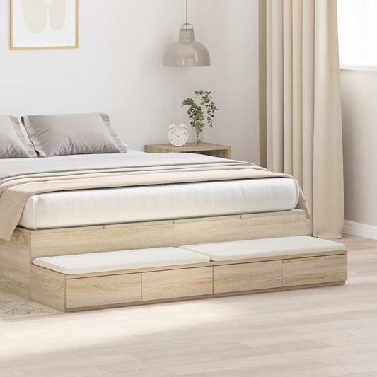 Zásuvky Pod Postel Sonoma Dub 160 X 36,5 X 16,5 Cm
