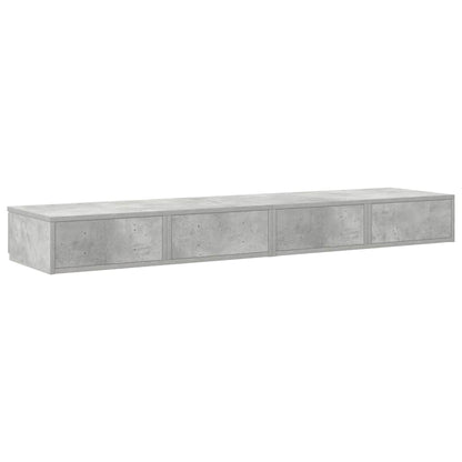 Zásuvky Pod Postel Betonově Šedá 160 X 36,5 X 16,5 Cm