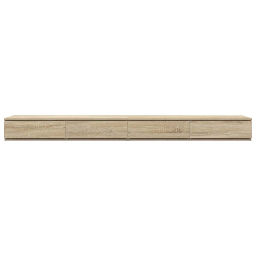 Zásuvky Pod Postel Sonoma Dub 180 X 36,5 X 16,5 Cm