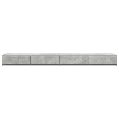 Zásuvky Pod Postel Betonově Šedá 180 X 36,5 X 16,5 Cm