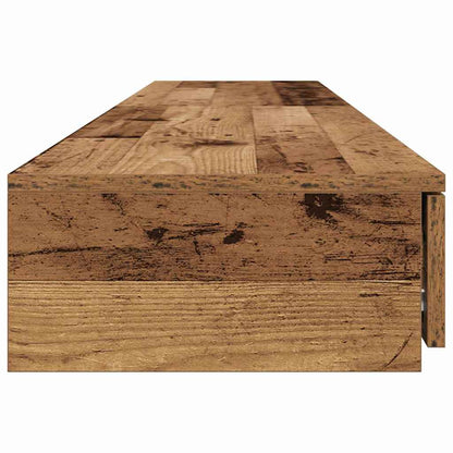 Zásuvky Pod Postel Se Zásuvkou Staré Dřevo 180 X 36,5 X 16,5 Cm