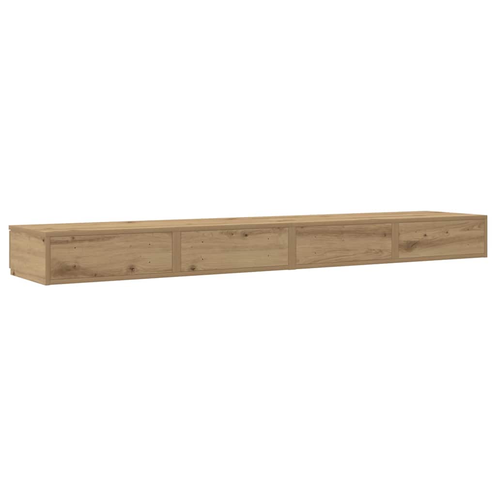 Zásuvky Pod Postel Artisanový Dub 180 X 36,5 X 16,5 Cm