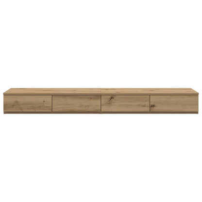Zásuvky Pod Postel Artisanový Dub 135 X 36,5 X 16,5 Cm