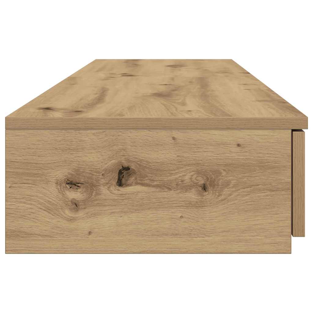 Zásuvky Pod Postel Artisanový Dub 135 X 36,5 X 16,5 Cm