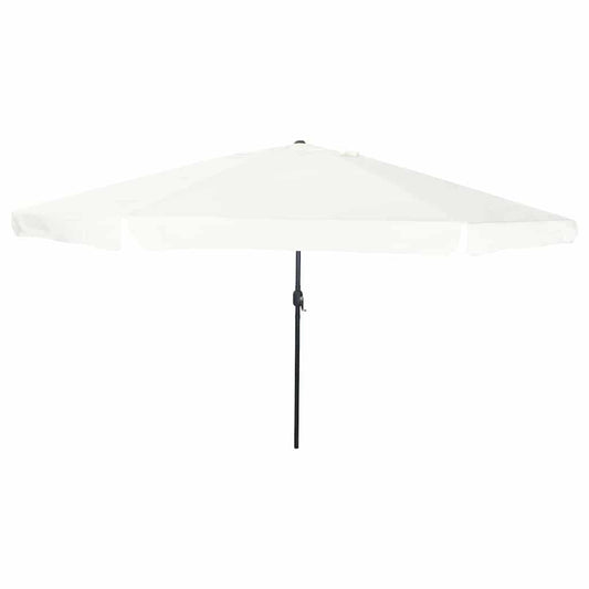 Zahradní Slunečník 394 X 394 X 248 Cm Polyester A Ocel