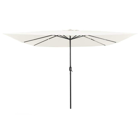 Zahradní Slunečník 295 X 295 X 245 Cm Polyester A Ocel