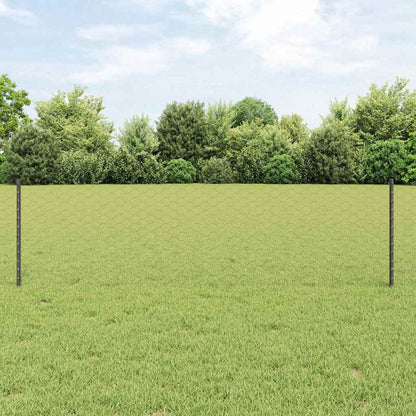 Hexagonální Plot S Podpěrou 10 X 0,6 M Ocel Potažená Pvc