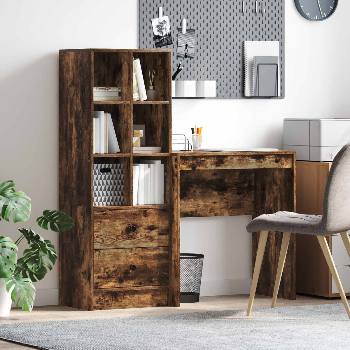 Stůl Sonoma Dub 125,5 X 40 X 127 Cm 2 Ks