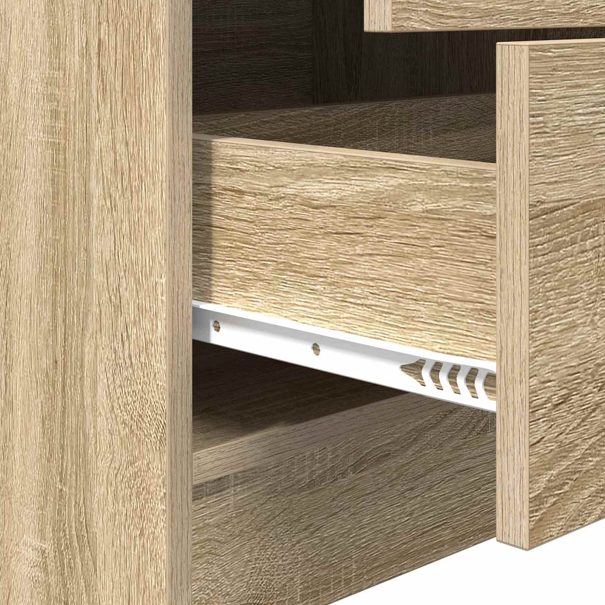 Stůl Sonoma Dub 125,5 X 40 X 127 Cm 2 Ks