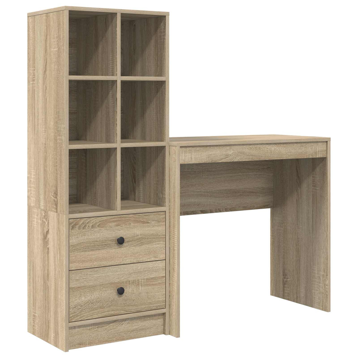 Stůl Sonoma Dub 125,5 X 40 X 127 Cm 2 Ks