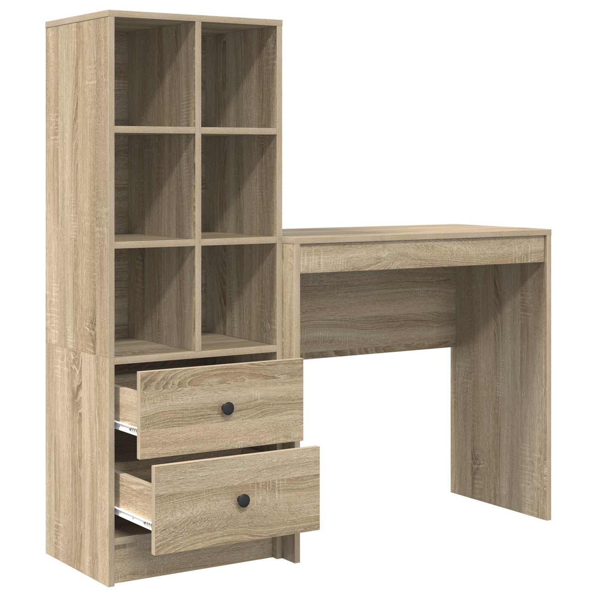 Stůl Sonoma Dub 125,5 X 40 X 127 Cm 2 Ks