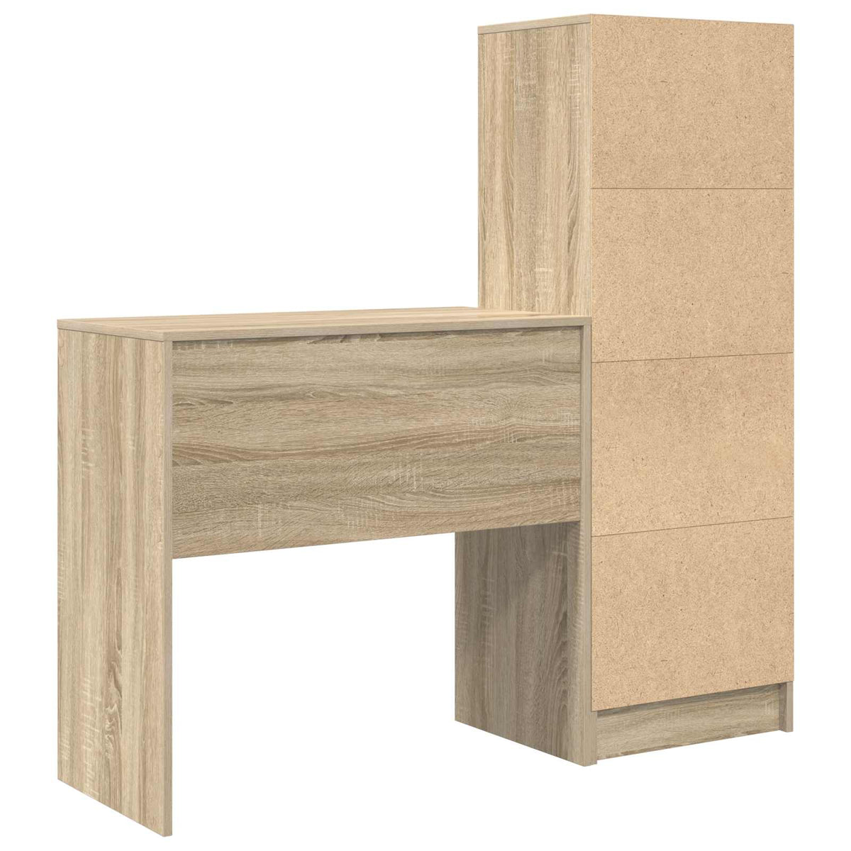 Stůl Sonoma Dub 125,5 X 40 X 127 Cm 2 Ks