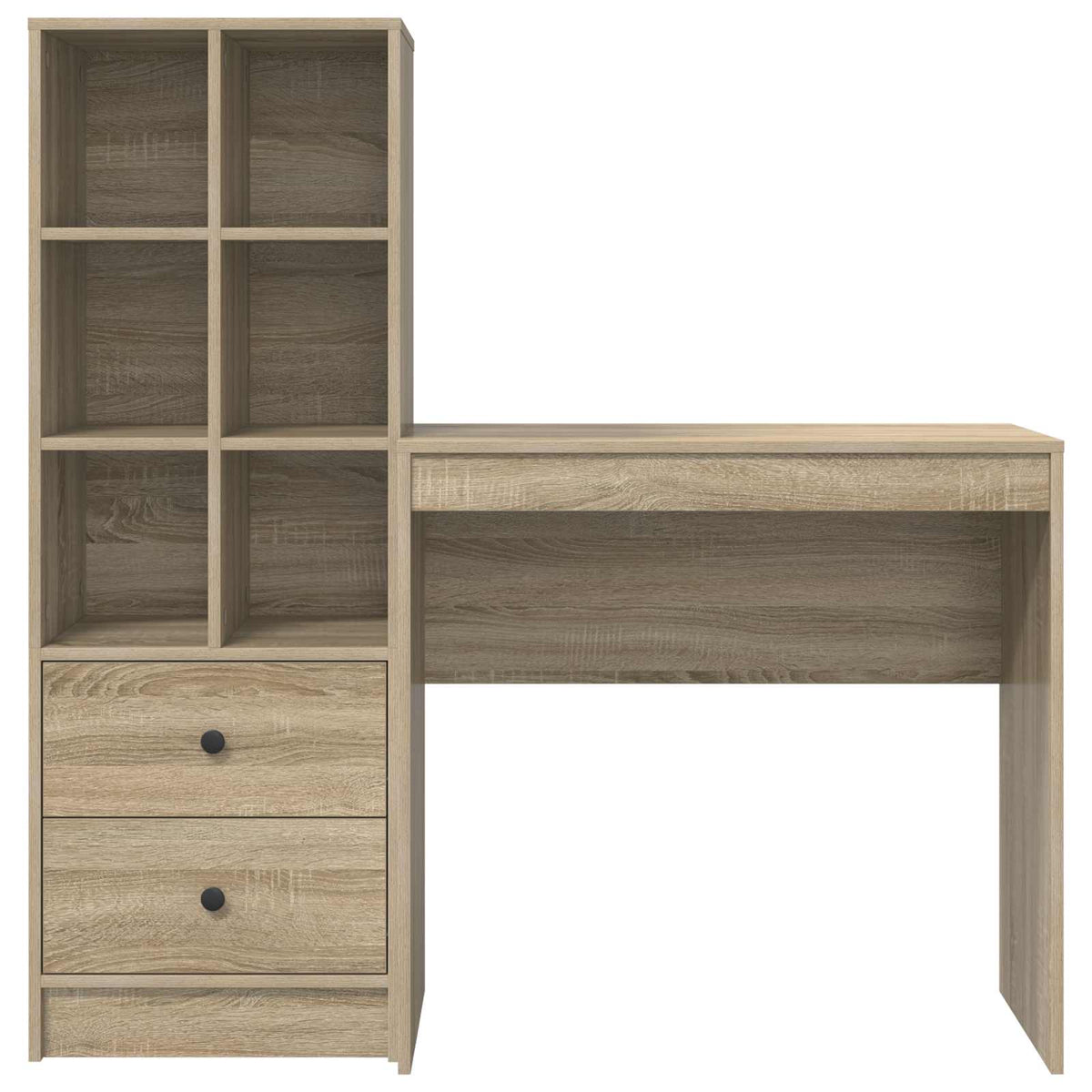 Stůl Sonoma Dub 125,5 X 40 X 127 Cm 2 Ks