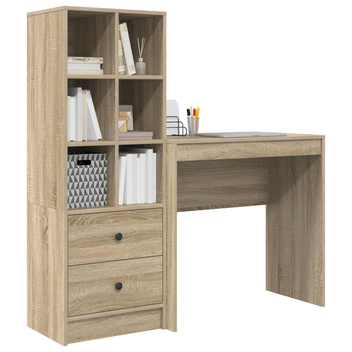 Stůl Sonoma Dub 125,5 X 40 X 127 Cm 2 Ks