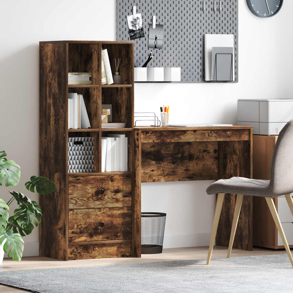 Stůl Sonoma Dub 125,5 X 40 X 127 Cm 2 Ks