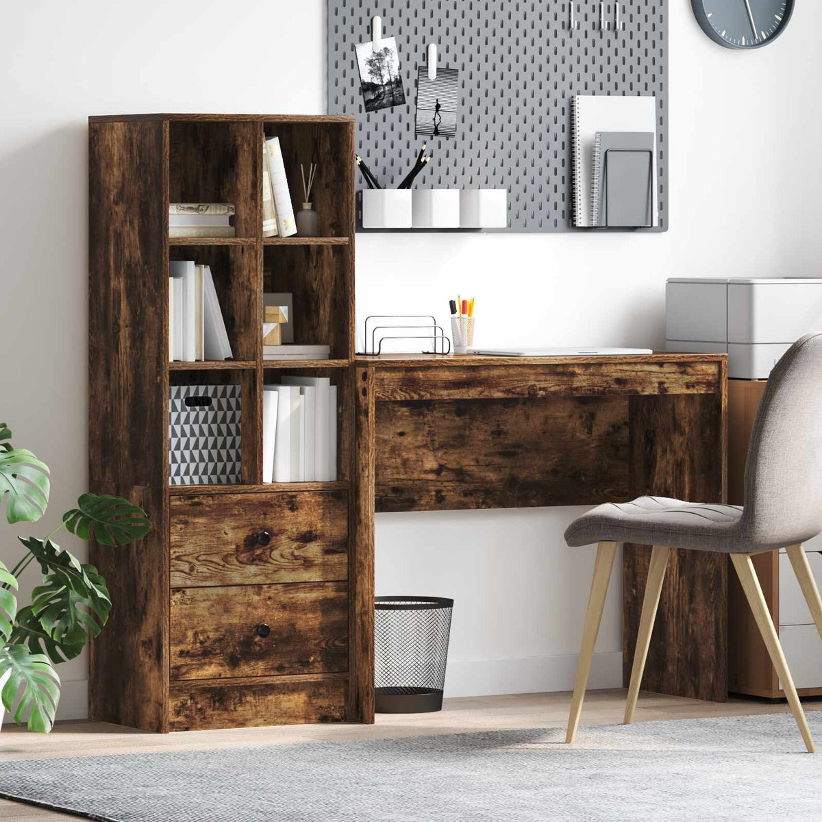 Stůl Sonoma Dub 125,5 X 40 X 127 Cm 2 Ks