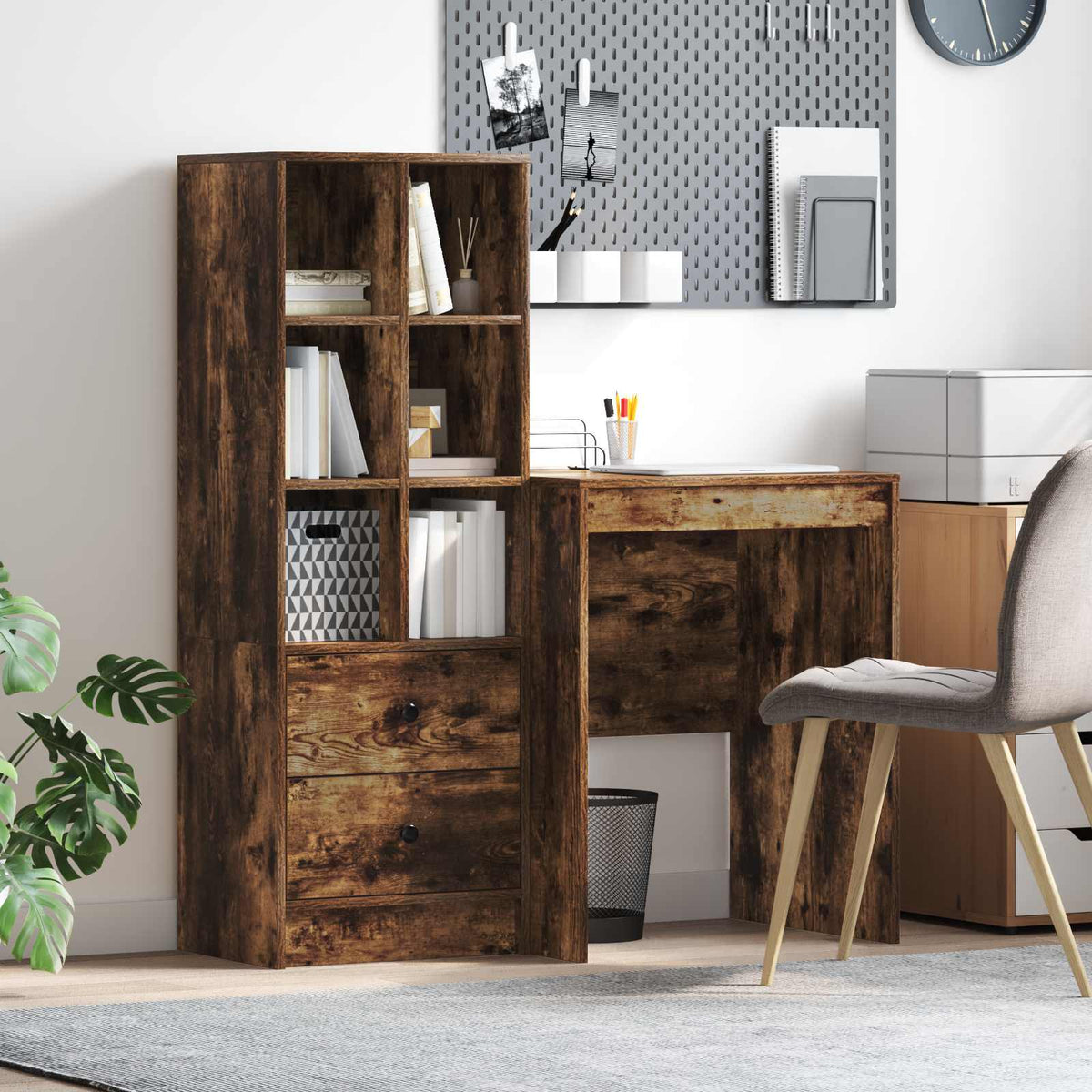 Stůl Sonoma Dub 125,5 X 40 X 127 Cm 2 Ks