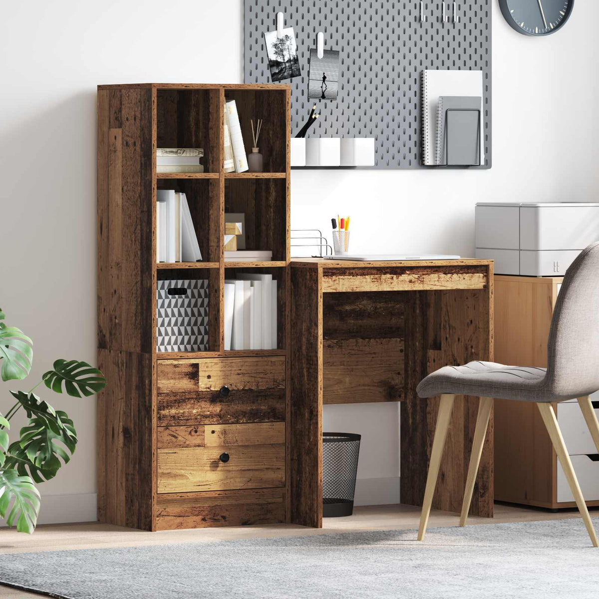 Stůl Sonoma Dub 125,5 X 40 X 127 Cm 2 Ks
