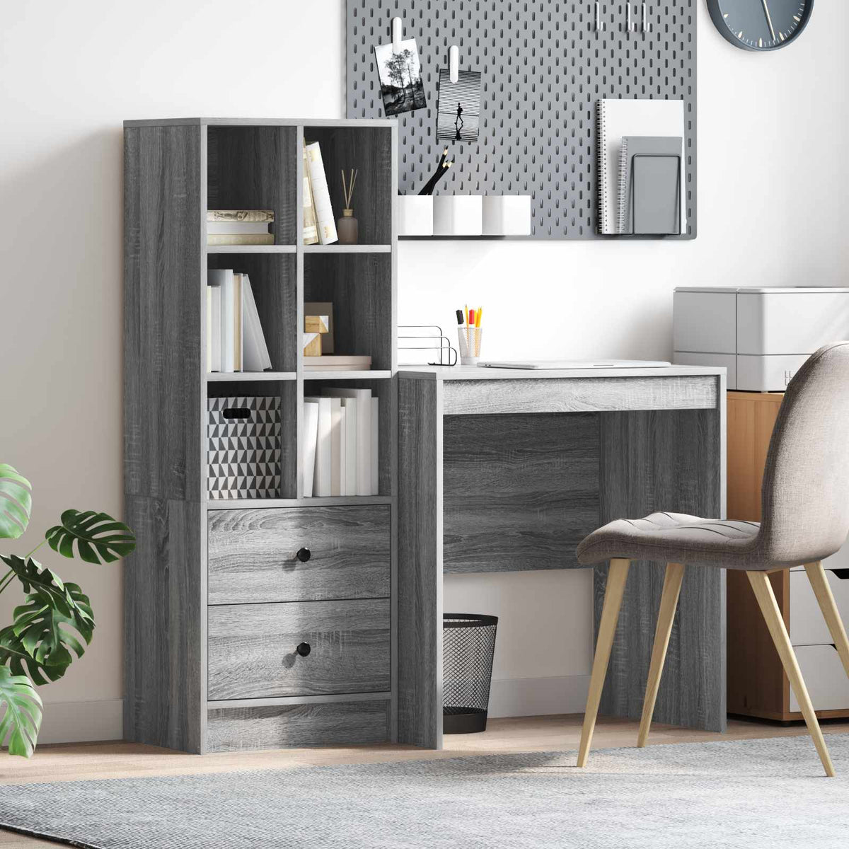 Stůl Sonoma Dub 125,5 X 40 X 127 Cm 2 Ks