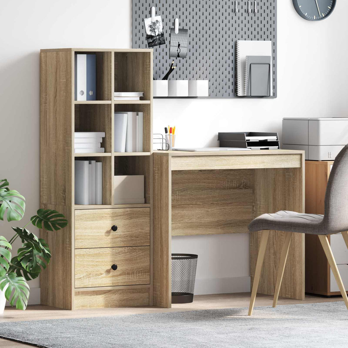 Stůl Sonoma Dub 125,5 X 40 X 127 Cm 2 Ks