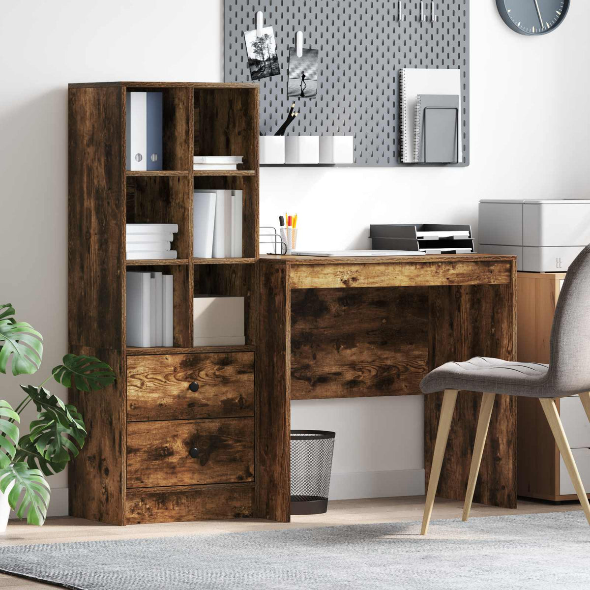 Stůl Sonoma Dub 125,5 X 40 X 127 Cm 2 Ks