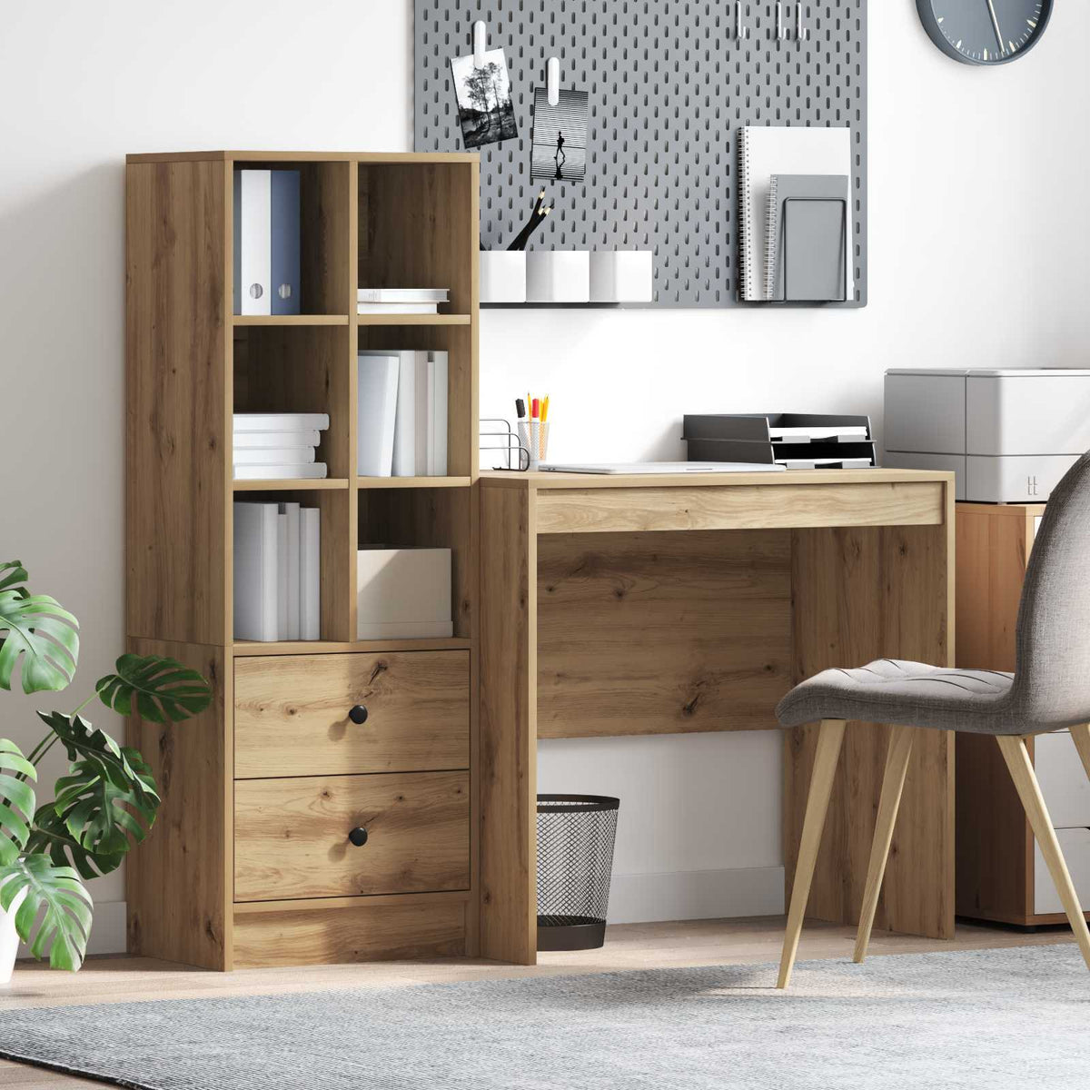 Stůl Sonoma Dub 125,5 X 40 X 127 Cm 2 Ks