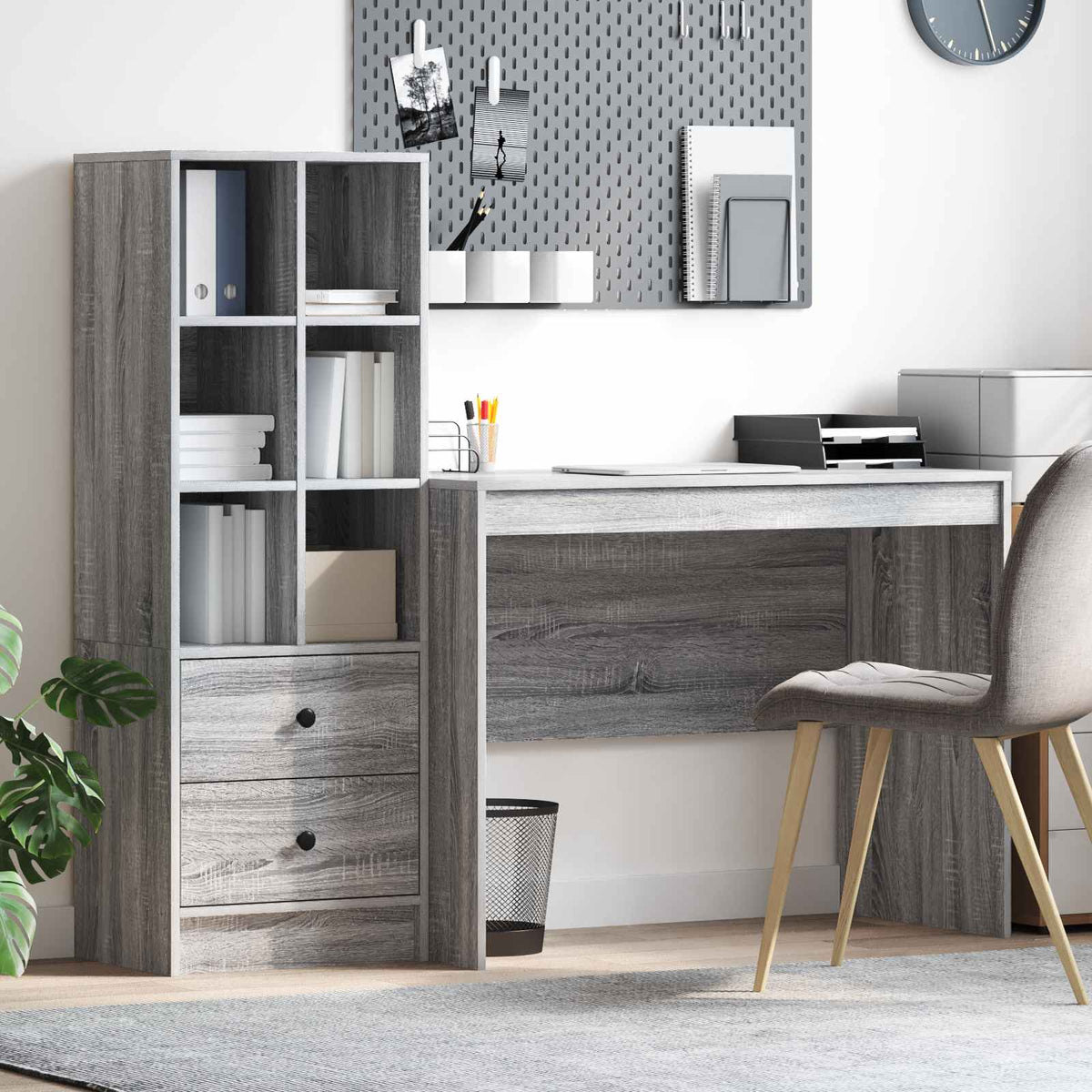 Stůl Sonoma Dub 125,5 X 40 X 127 Cm 2 Ks