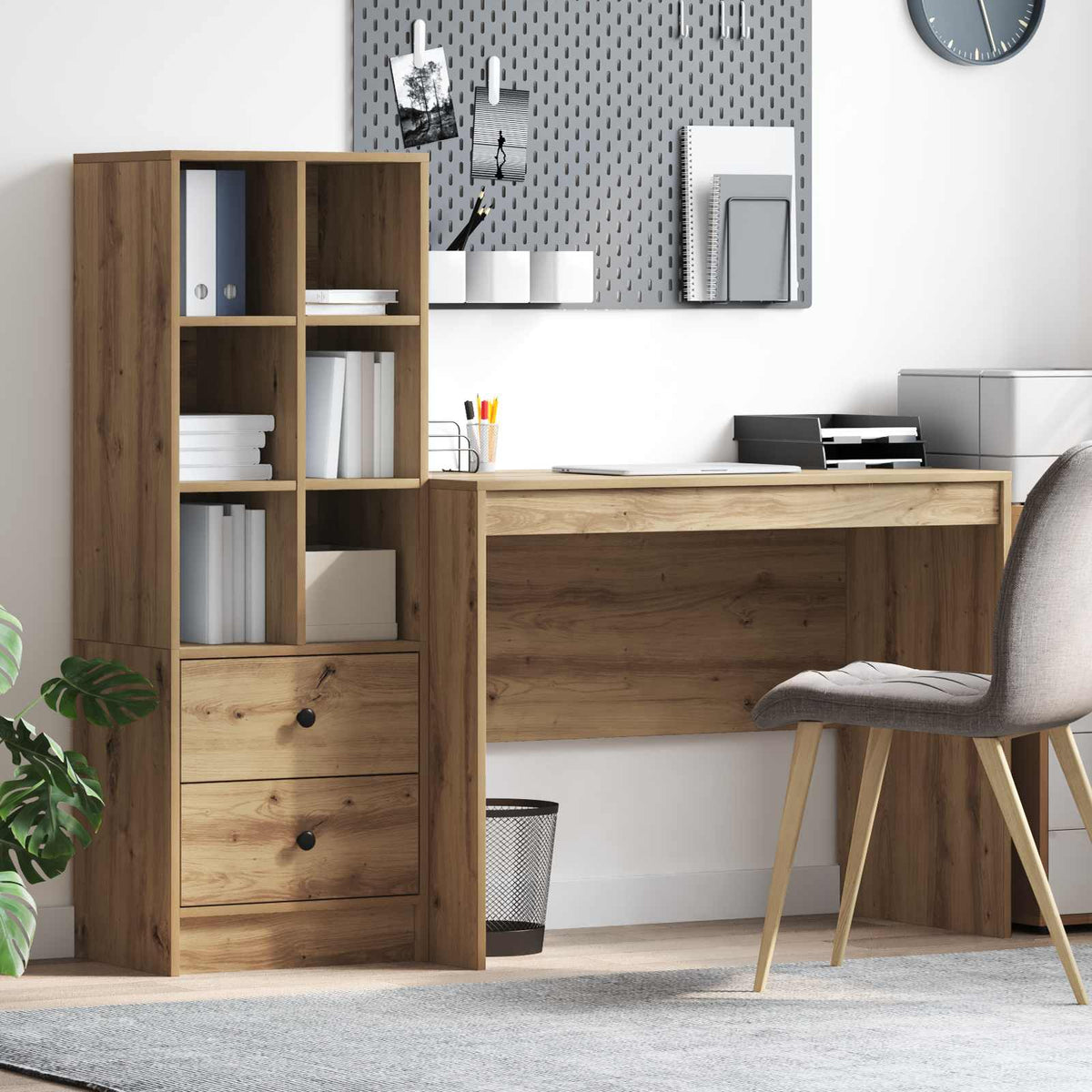 Stůl Sonoma Dub 125,5 X 40 X 127 Cm 2 Ks