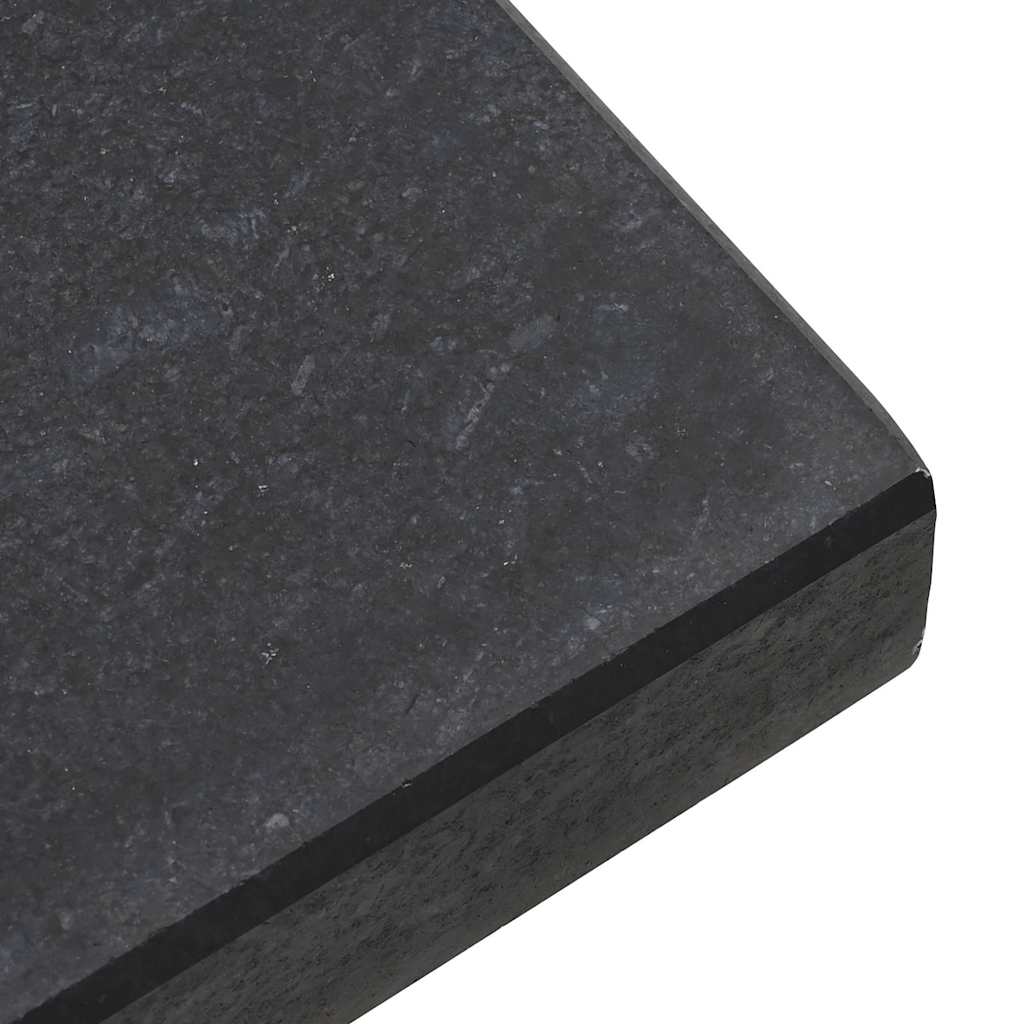 Základna Pro Slunečník 30Kg Černá Žula Čtvercový