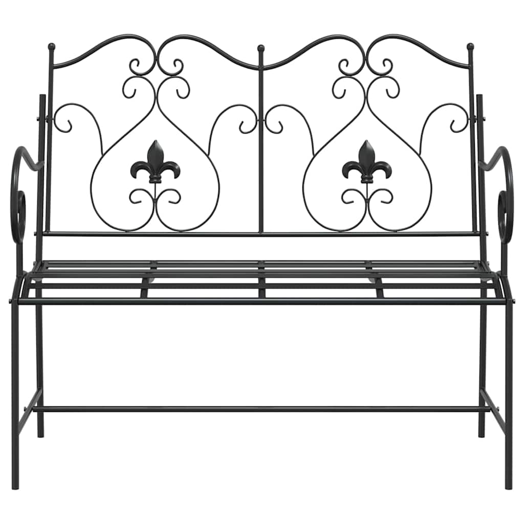Zahradní Lavice 2 -Seater 104 X 54 X 93 Cm Ocel