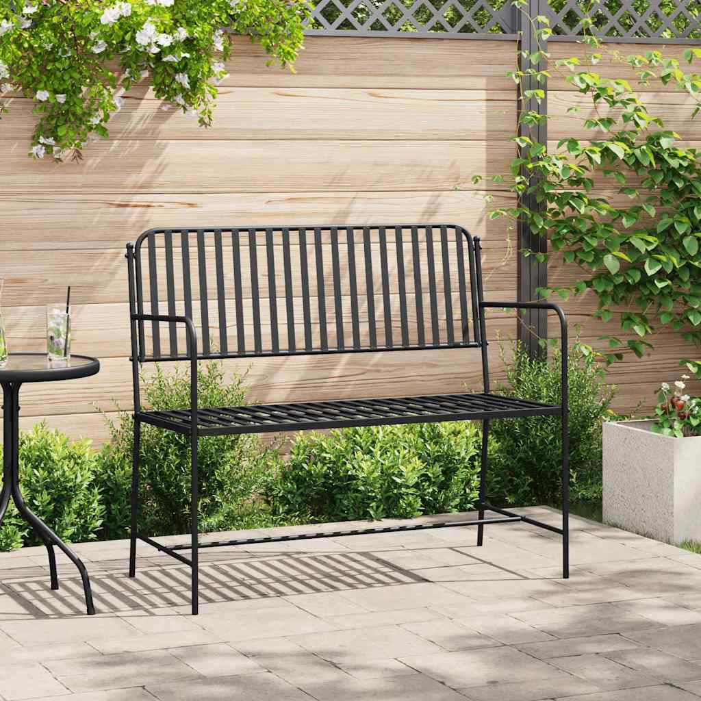 Zahradní Lavice 2 -Seater 103,5 X 51,5 X 90 Cm Ocel