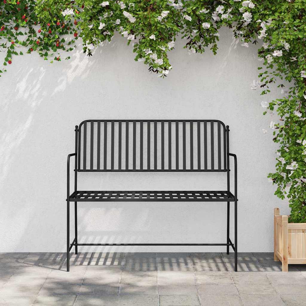 Zahradní Lavice 2 -Seater 103,5 X 51,5 X 90 Cm Ocel
